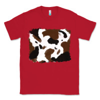 Red cowhide Classic Tee - RanaPortraitStore