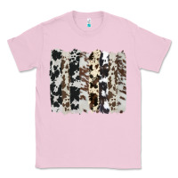 Bubblegum Pink cowhide brushstroke Classic Tee - AdoDesignShop