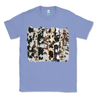 Colony Blue cowhide brushstroke Classic Tee - AdoDesignShop