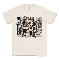 Natural cowhide brushstroke Classic Tee - AdoDesignShop
