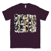 Plum cowhide brushstroke Classic Tee - AdoDesignShop