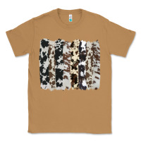 Toasted Coconut cowhide brushstroke Classic Tee - AdoDesignShop