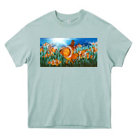 Arona clown fish  license plate Heavy Core Tee - BarkalooDesign