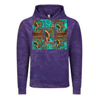 Cloud Purple indian headdress Vintage Hoodie - Artiststas