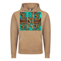 Vintage Coffee indian headdress Vintage Hoodie - Artiststas