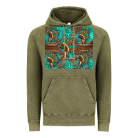 Vintage Olive indian headdress Vintage Hoodie - Artiststas