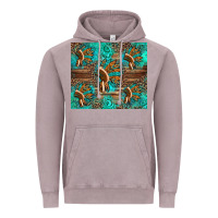 Vintage Zinc indian headdress Vintage Hoodie - Artiststas