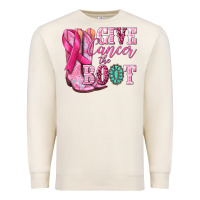 Sandshell give cancer the boot Premium Sweatshirt - NancyCooperArtShop