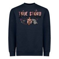 Navy true story he is risen Heavyweight Sweatshirt - MaliasSmallBusiness