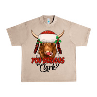 French Oak you serious clark highland cow Urban Heavy Tee - Jasminsmagicworld
