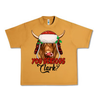 Peanut Butter you serious clark highland cow Urban Heavy Tee - Jasminsmagicworld