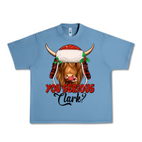 Pebble Blue you serious clark highland cow Urban Heavy Tee - Jasminsmagicworld