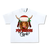 White you serious clark highland cow Urban Heavy Tee - Jasminsmagicworld