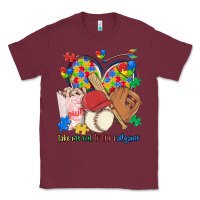 Take Me Out To The Ballgame  Autism Baseball Classic Tee | Teevron