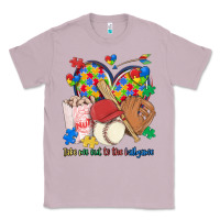 Lilac take me out to the ballgame  autism baseball Classic Tee - MaliasSmallBusiness