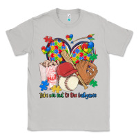 Moon Dust take me out to the ballgame  autism baseball Classic Tee - MaliasSmallBusiness