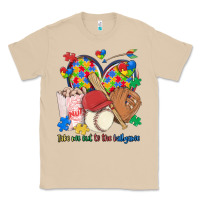 Mushroom take me out to the ballgame  autism baseball Classic Tee - MaliasSmallBusiness