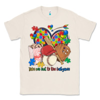 Natural take me out to the ballgame  autism baseball Classic Tee - MaliasSmallBusiness