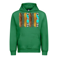 Emerald western brushstrokes Urban Hoodie - OliviaCreatesArt