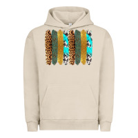 Pigment French Oak western brushstrokes Urban Hoodie - OliviaCreatesArt