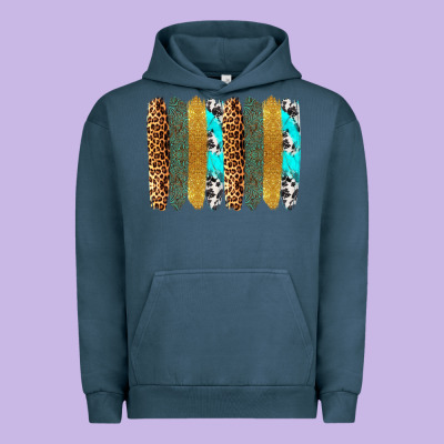 Western Brushstrokes Urban Hoodie Designed By Oliviacreatesart
