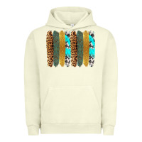 Pigment Pistachio western brushstrokes Urban Hoodie - OliviaCreatesArt