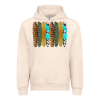 Sandshell western brushstrokes Urban Hoodie - OliviaCreatesArt