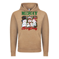 Vintage Coffee merry christmas snowman Vintage Hoodie - AdoDesignShop