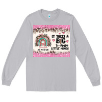 Moon Dust it takes a big to shape little minds Long Sleeve Tee - MaliasSmallBusiness