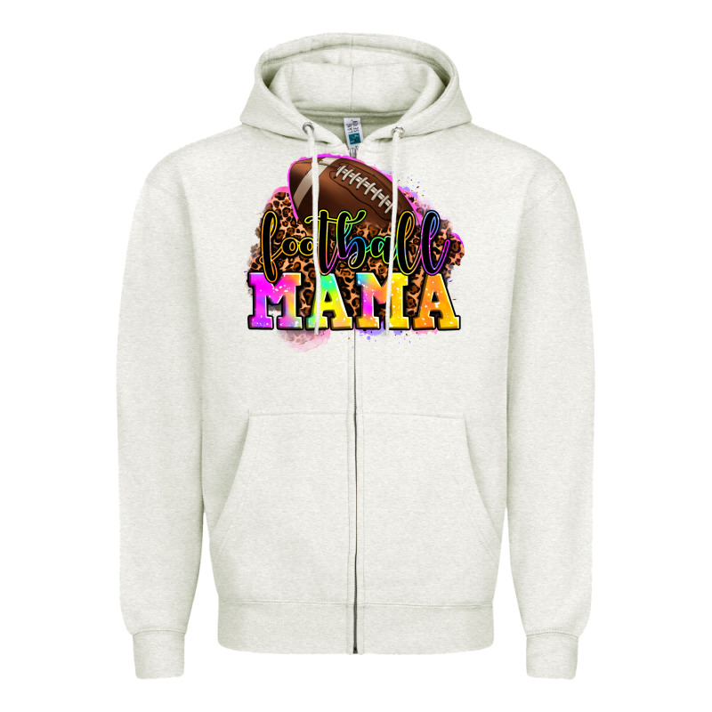 Football Mama Zipper Hoodie by LillyAllenDesigns | Teevron