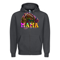 Smoke football mama Zipper Hoodie - LillyAllenDesigns