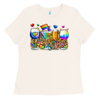 Bone pride wine cups Ladies Tee - Zillion Design Studio