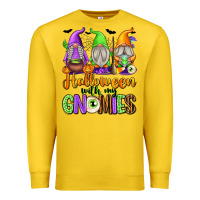 Lemon Halloween with My Gnomes Premium Sweatshirt - texasbilliewilder
