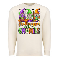 Sandshell Halloween with My Gnomes Premium Sweatshirt - texasbilliewilder