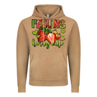 Feeling Berry Cute Strawberry Vintage Hoodie | Teevron