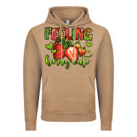 Vintage Coffee feeling berry cute strawberry Vintage Hoodie - Jasminsmagicworld