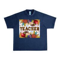 Navy Western Teacher Urban Heavy Tee - LillyAllenDesigns