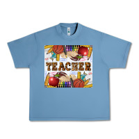 Pebble Blue Western Teacher Urban Heavy Tee - LillyAllenDesigns