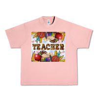 Salmon Western Teacher Urban Heavy Tee - LillyAllenDesigns