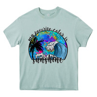 My Favorite Color Is Sunshine Heavy Core Tee | Teevron