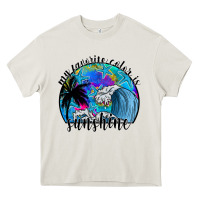 Cream my favorite color is sunshine Heavy Core Tee - SublimationCraftShop
