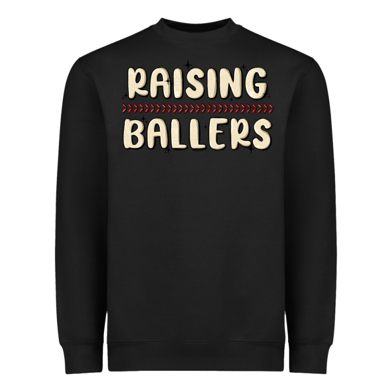 Raising Ballers Heavyweight Sweatshirt by MaliasSmallBusiness | Teevron
