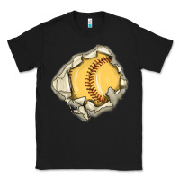 Black softball Classic Tee - MaliasSmallBusiness