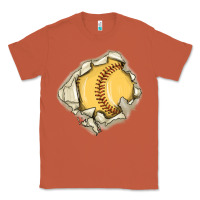Copper softball Classic Tee - MaliasSmallBusiness