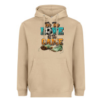 Mushroom For the love of the game Soccer Heavyweight Hoodie - NancyCooperArtShop