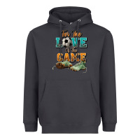 Smoke For the love of the game Soccer Heavyweight Hoodie - NancyCooperArtShop