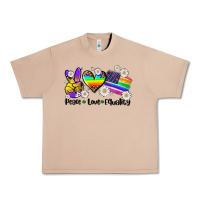 Burro peace love  equality Urban Heavy Tee - AdoDesignShop