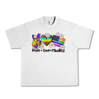 Lunar Rock peace love  equality Urban Heavy Tee - AdoDesignShop