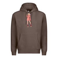 Coffee colorful girl Premium Hoodie - TumblerDesignByShophia