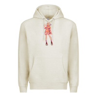 Oatmeal Heather colorful girl Premium Hoodie - TumblerDesignByShophia